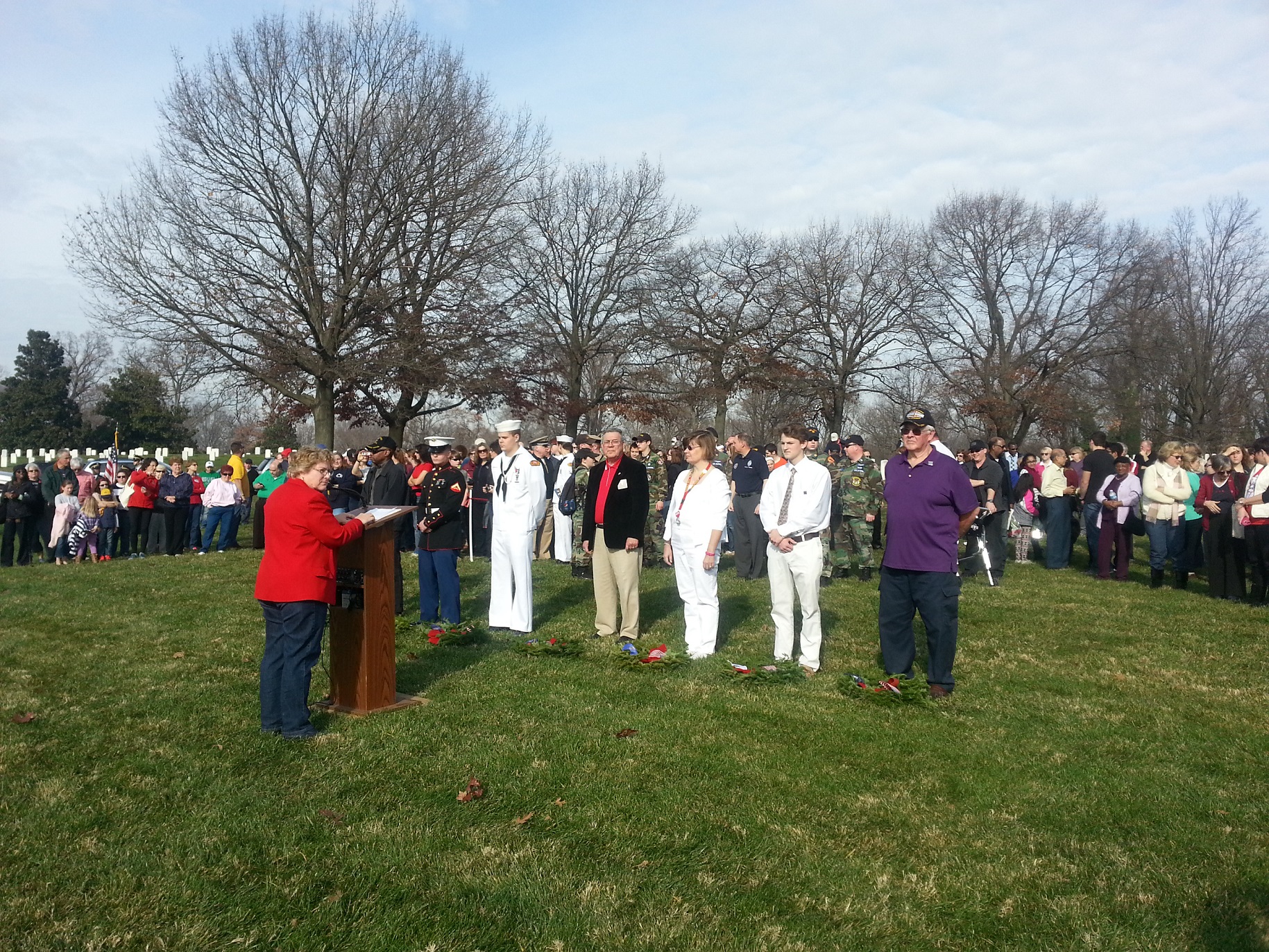 Wreaths of America at Baltimore National Cemetery