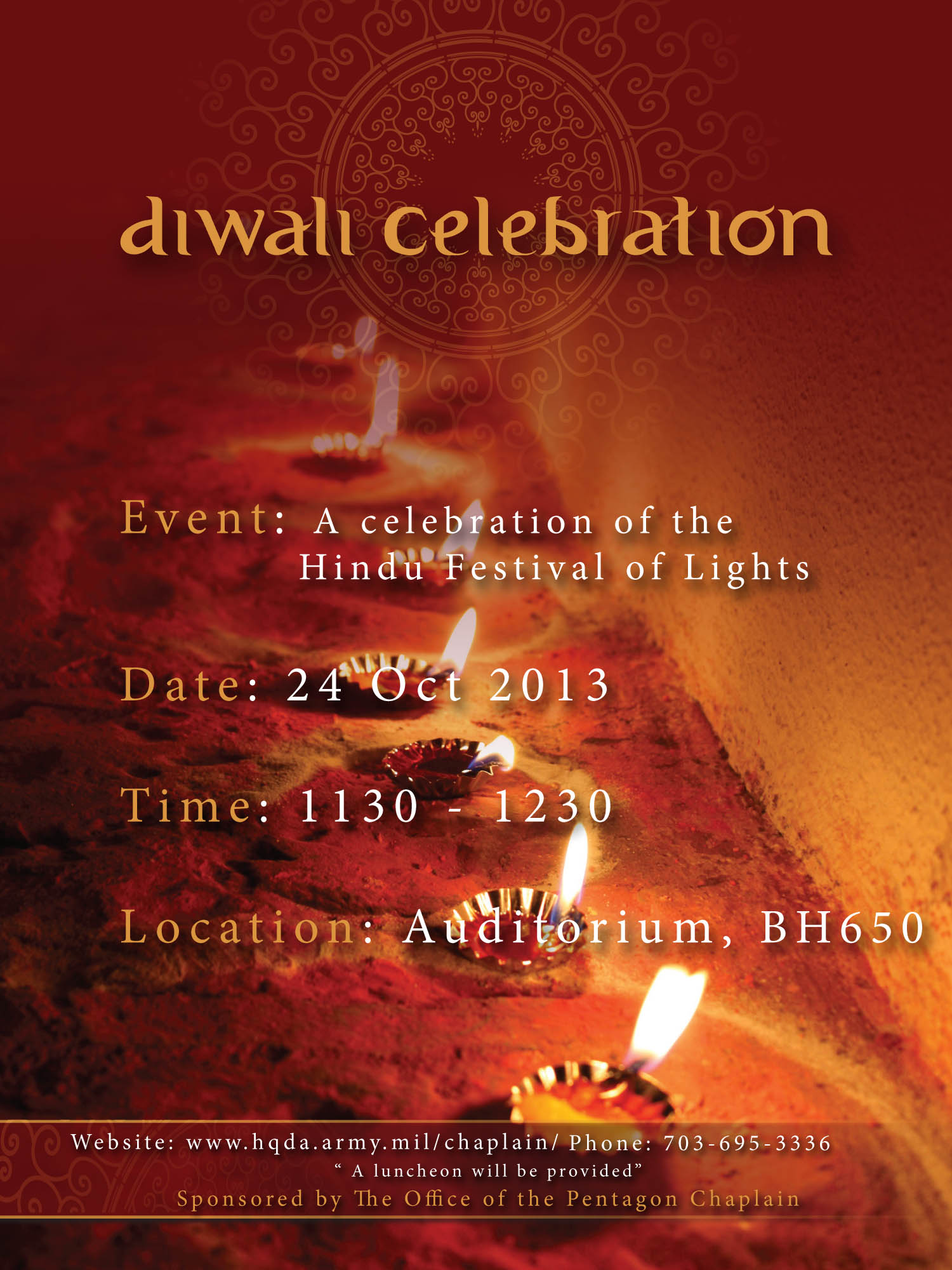 Pentagon-diwali celebration2013